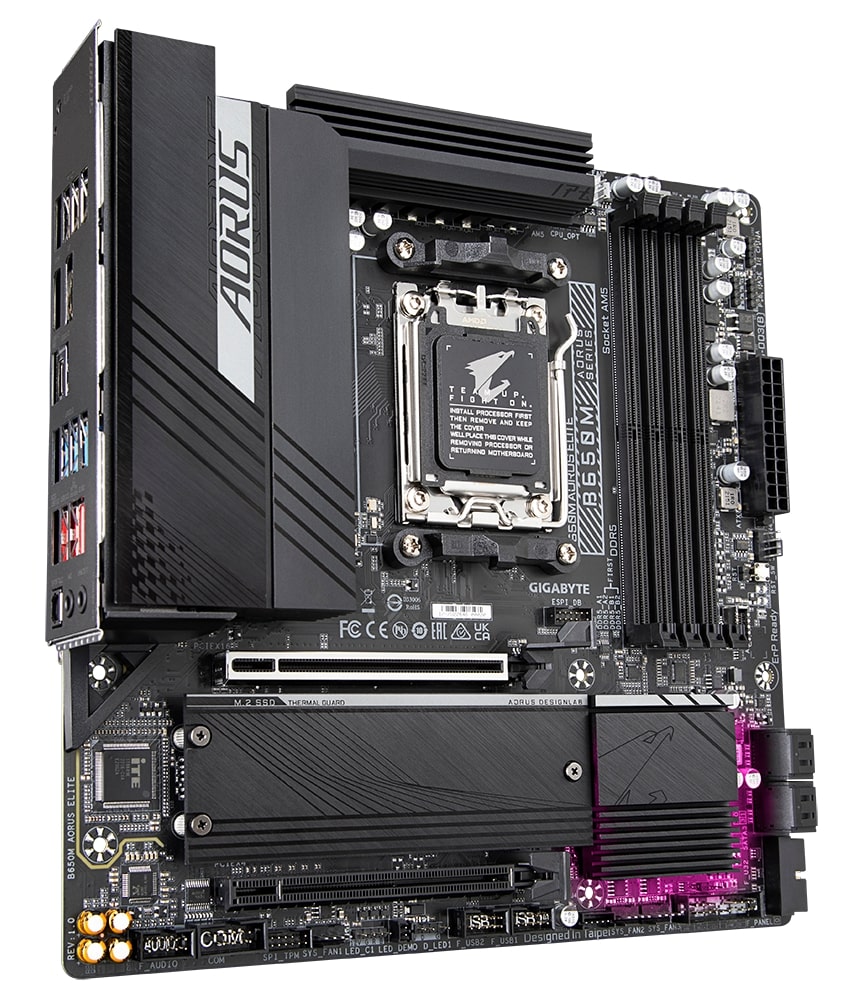 Материнська плата Gigabyte B650M Aorus Elite Socket AM5 Материнська плата Gigabyte B650M Aorus Elite Socket AM5