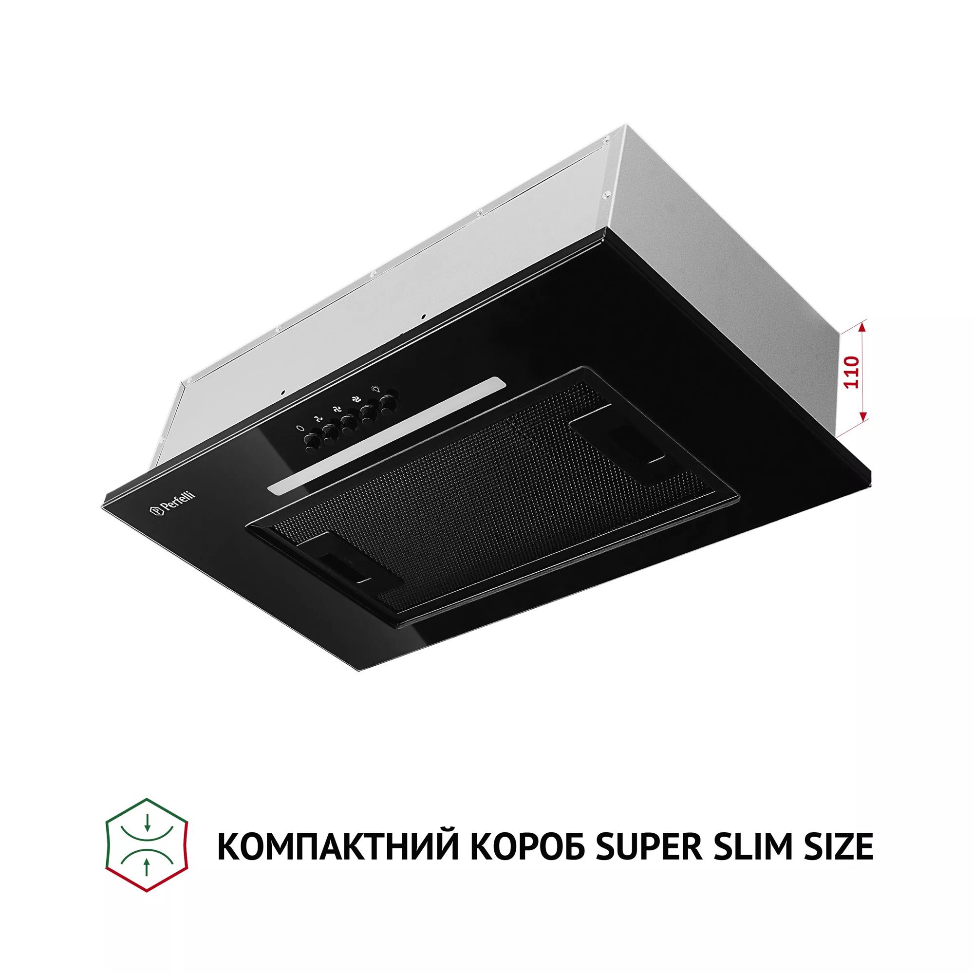 Вытяжка Perfelli BI 5256 BL 700 LED Вытяжка Perfelli BI 5256 BL 700 LED