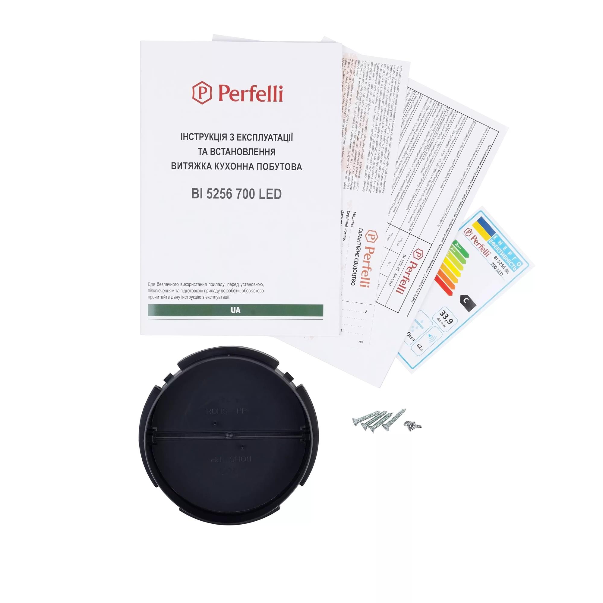 Вытяжка Perfelli BI 5256 BL 700 LED Вытяжка Perfelli BI 5256 BL 700 LED