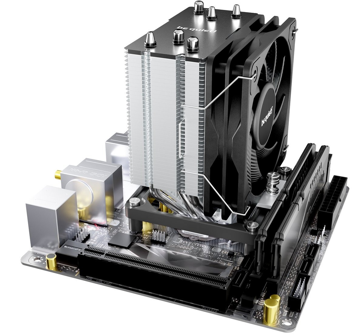 фото Повітряне охолодження Be Quiet! Pure Rock Slim 3 (BK047)