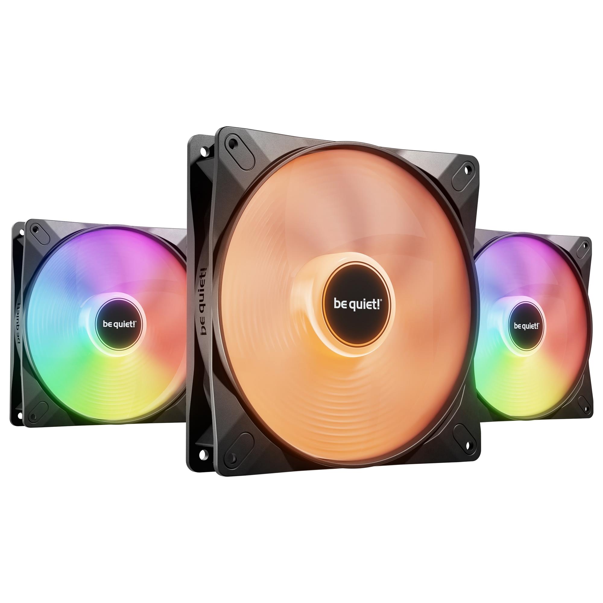 Вентилятор be quiet! Light Wings LX 140mm PWM 3-Pack Black (BL127)