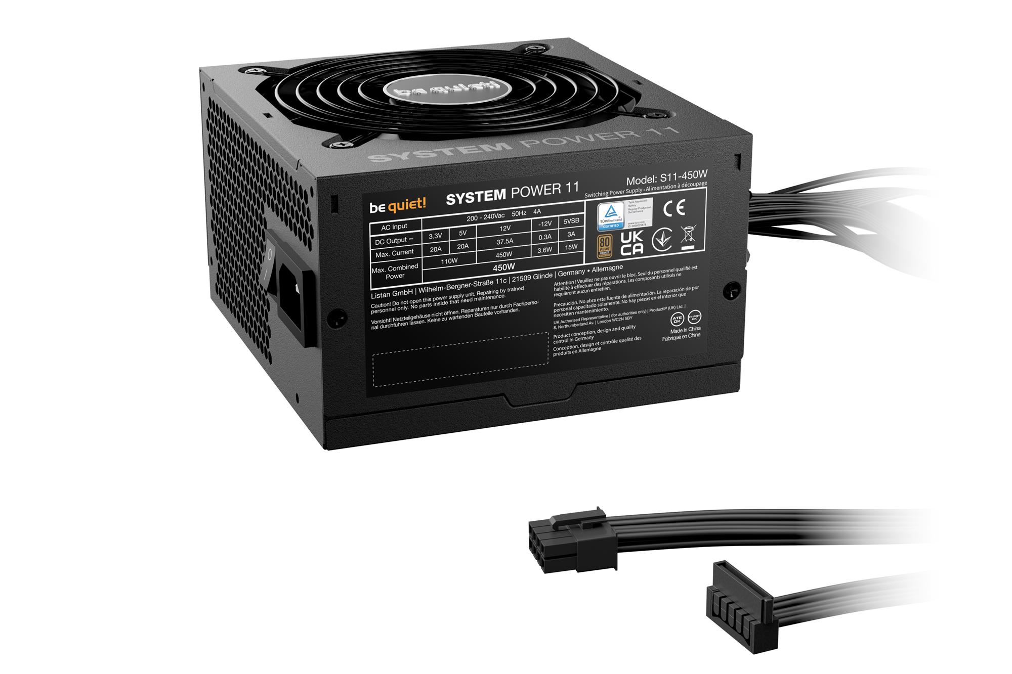 Блок живлення be quiet! System Power 11 450W (BP009EU)
