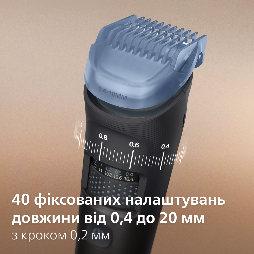 фото Тример для бороди та вусів Philips Beard Trimmer 5000 Series BT5780/15