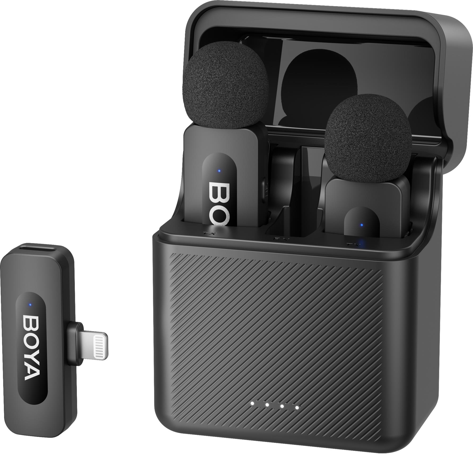 Мікрофон BOYA BY-V3 Lightning Black