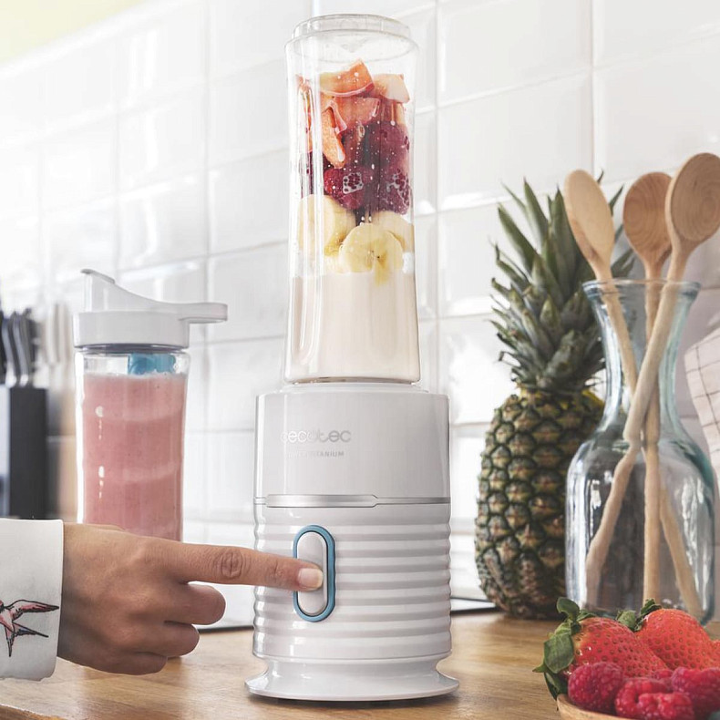 фото Фітнес-блендер Cecotec Power Titanium 500 EasyGo (CCTC-03987)