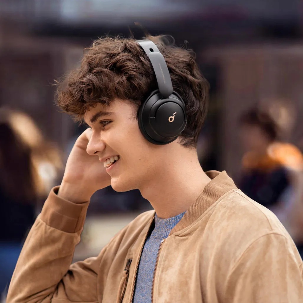 фото Навушники з мікрофоном Anker SoundСore Life Q30 v2 Black (A3028313)