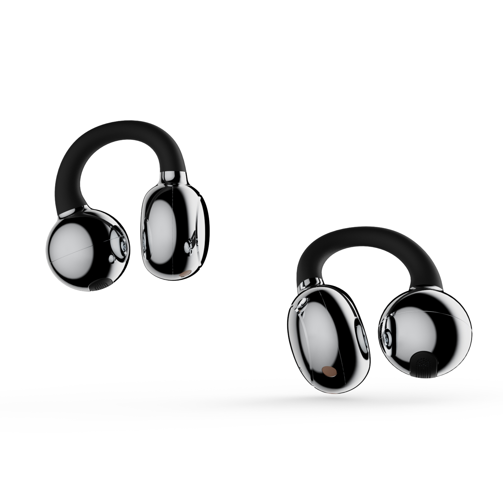 фото Навушники TWS HiFuture FlexClip Black (flexclip.black)