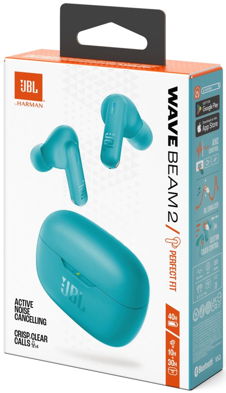 Bluetooth-гарнітура JBL Wave Beam 2 Blue (JBLWBEAM2BLU)