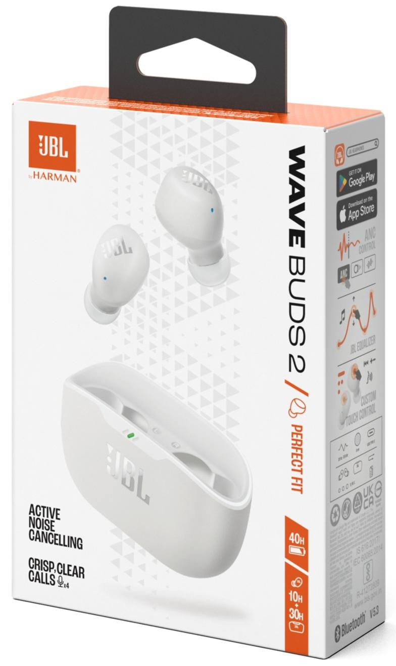 Bluetooth-гарнітура JBL Wave Buds 2 White (JBLWBUDS2WHT)