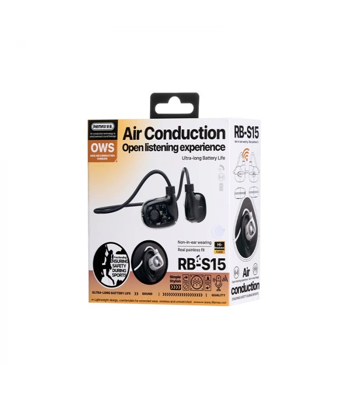 фото Навушники без мікрофону Remax RB-S15 White (6954851223498)