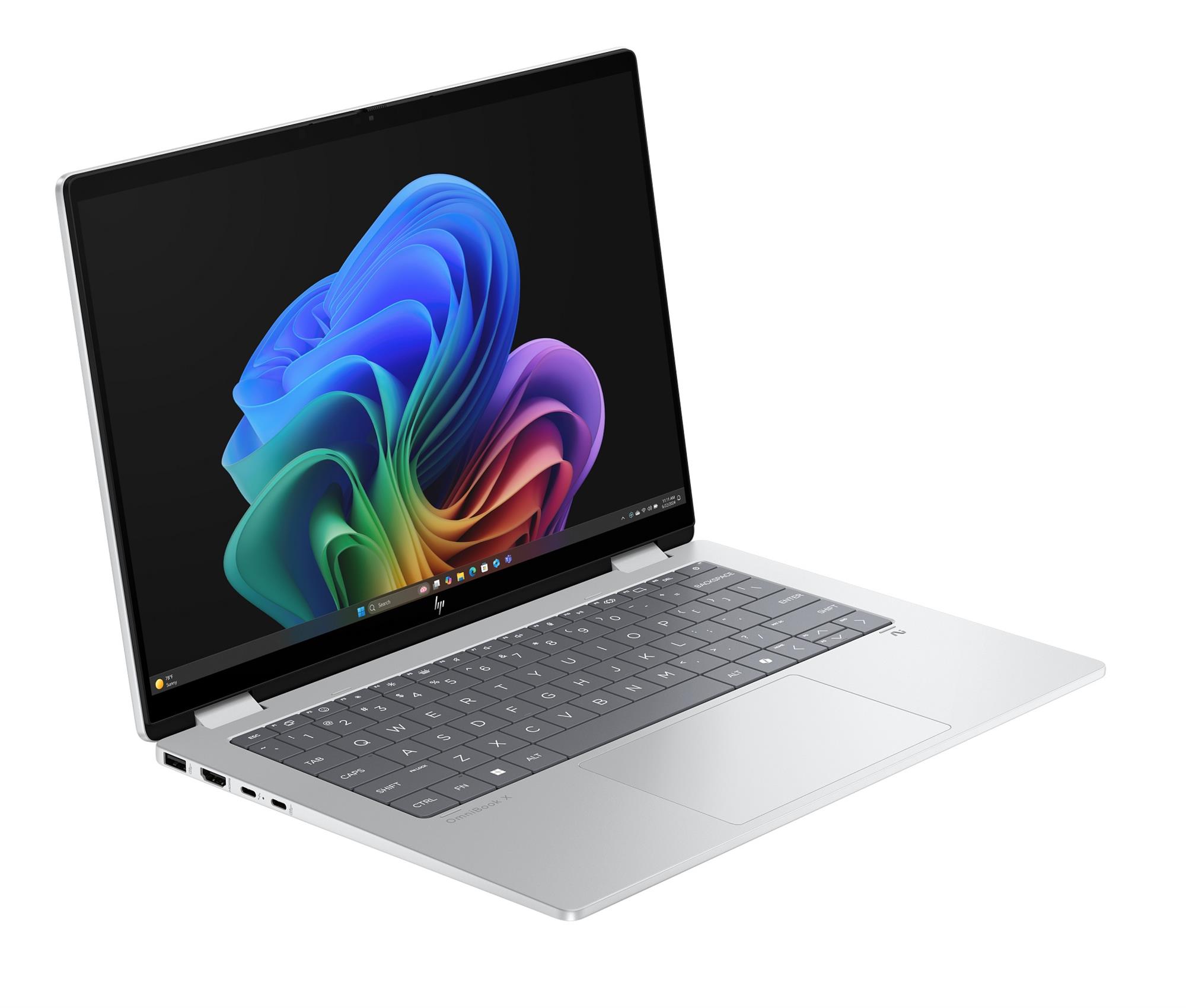 Ноутбук HP OmniBook X Flip 14-fm0008ua (C3UL7EA) Glacier Silver Ноутбук HP OmniBook X Flip 14-fm0008ua (C3UL7EA) Glacier Silver