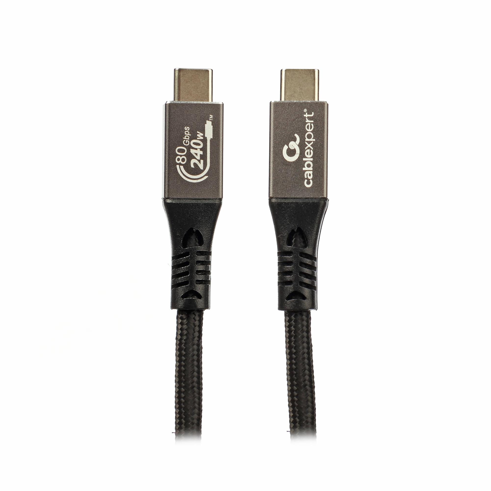 Кабель Cablexpert CCBP-USB4.2-CMCM240-1M 240 Вт 1 м Чорний