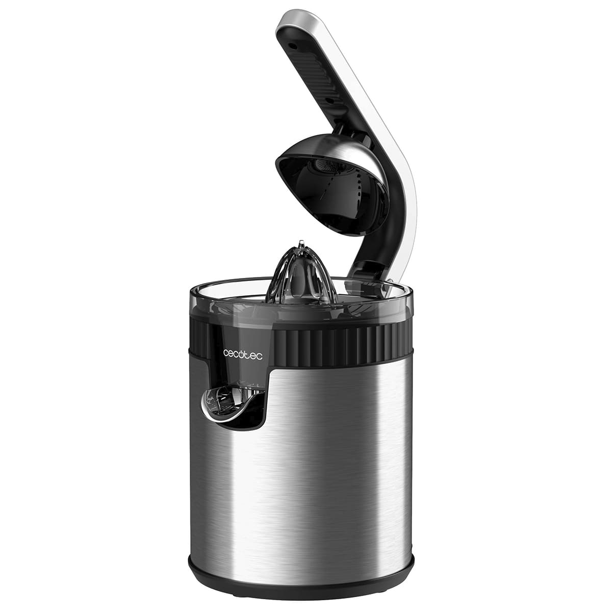 фото Соковитискач для цитрусових (цитрус-прес) Cecotec Xqueeze RetroJuice 600 Steel (CCTC-03363)