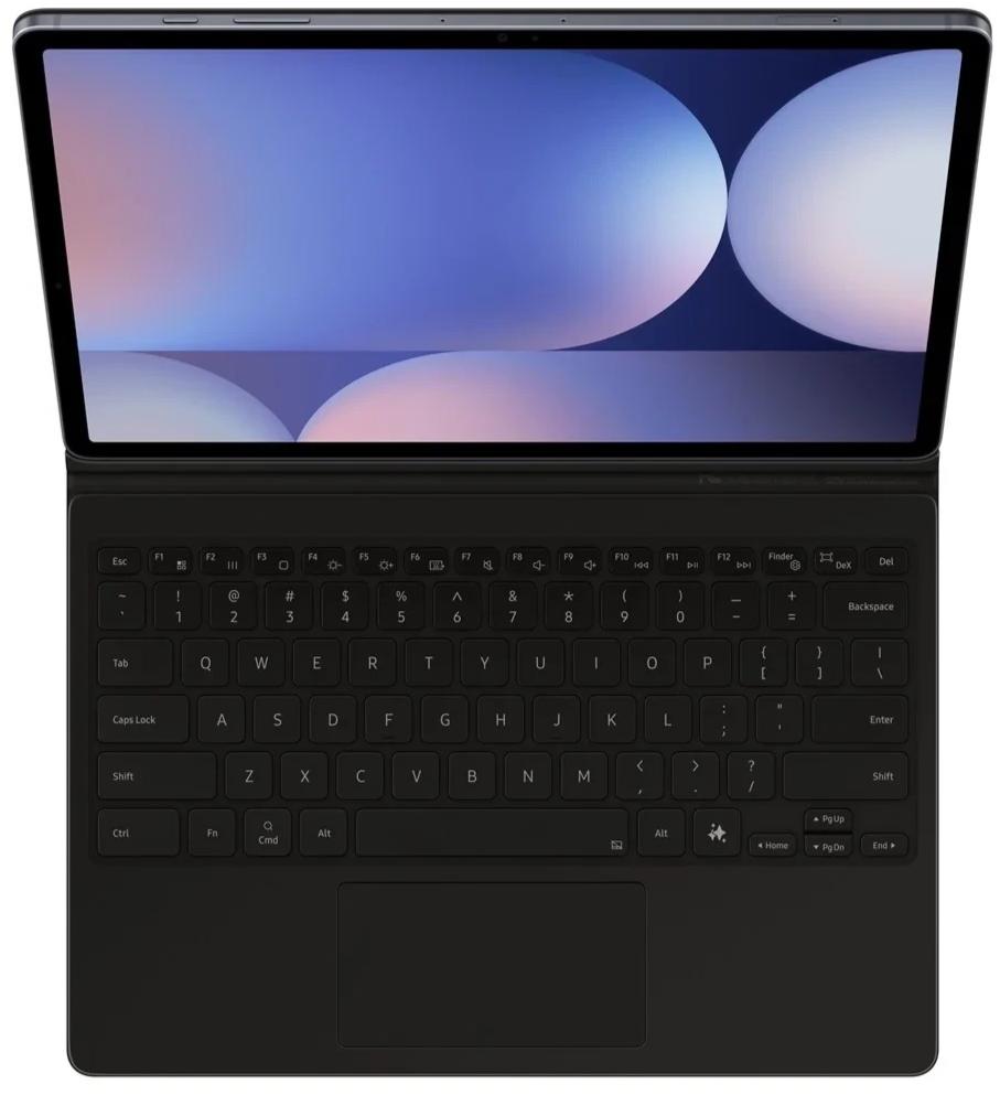 Чохол-клавіатура Samsung Book Cover Keyboard для Samsung Galaxy Tab S10+ Black (EF-DX825BBEGUA)