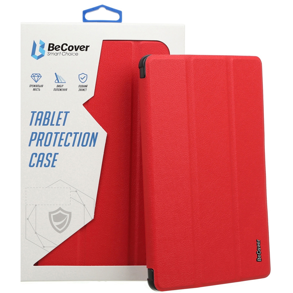 Чохол-книжка BeCover Flexible TPU Mate для Lenovo Tab M10 Plus TB-125F (3rd Gen)/K10 Pro TB-226 Red (712526)