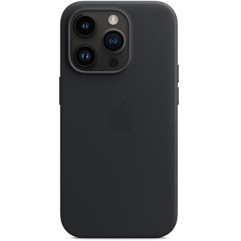 Чехол-накладка Apple Leather Case with MagSafe для Apple iPhone 14 Pro Midnight (MPPG3) Чехол-накладка Apple Leather Case with MagSafe для Apple iPhone 14 Pro Midnight (MPPG3)