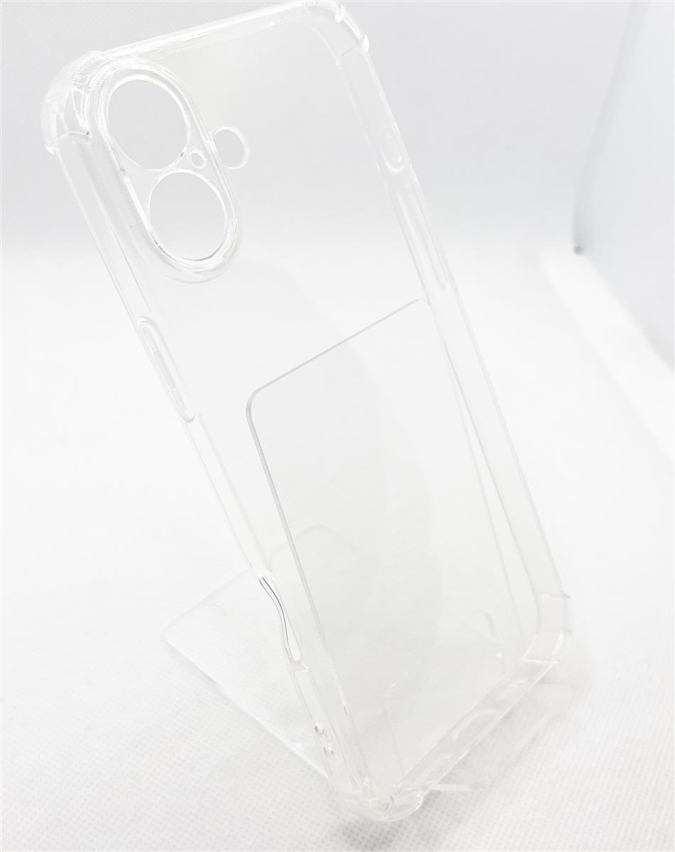 Чeхол-накладка BeCover Anti-Shock для Apple iPhone 16 Plus Clear (712111) Чeхол-накладка BeCover Anti-Shock для Apple iPhone 16 Plus Clear (712111)