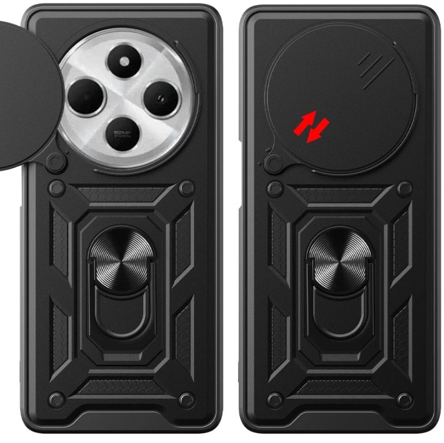 Чeхол-накладка BeCover Military для Xiaomi Redmi 14C 4G/Poco C75 Black (712489) Чeхол-накладка BeCover Military для Xiaomi Redmi 14C 4G/Poco C75 Black (712489)