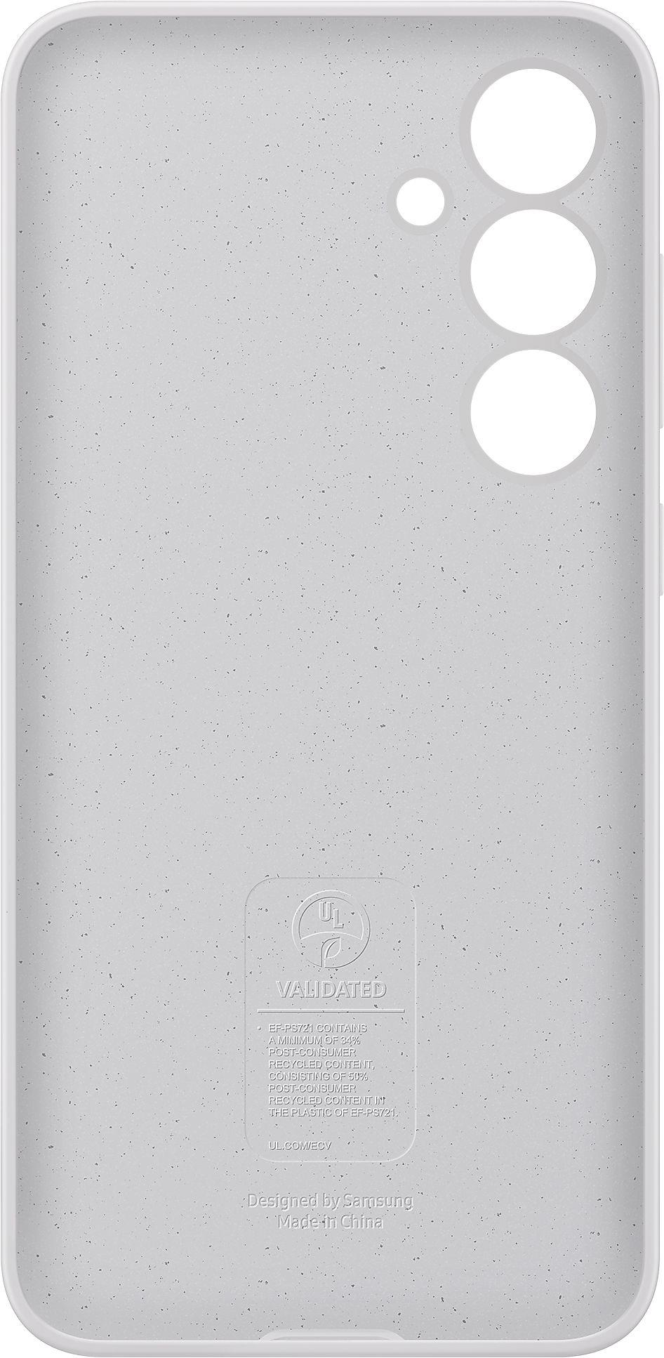 Чохол-накладка Samsung Silicone Case для Samsung Galaxy S24 FE SM-S721 Gray (EF-PS721CJEGWW)