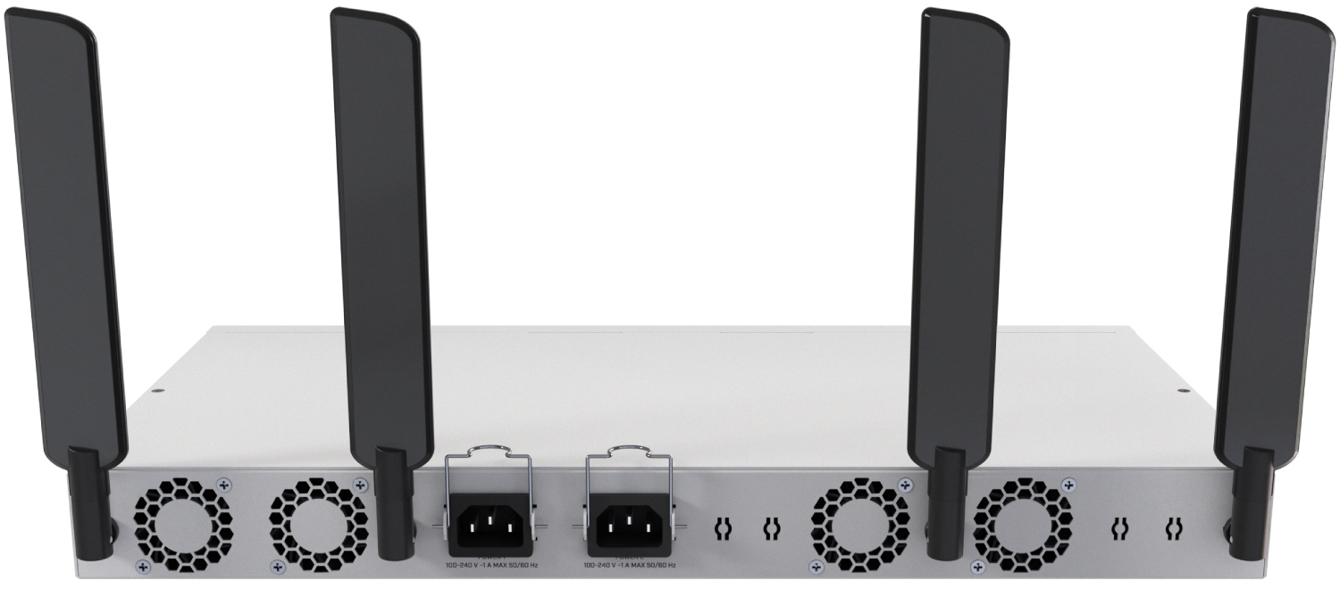фото Управляемый коммутатор уровня 3 Mikrotik CRS418-8P-8G-2S+5axQ2axQ-RM