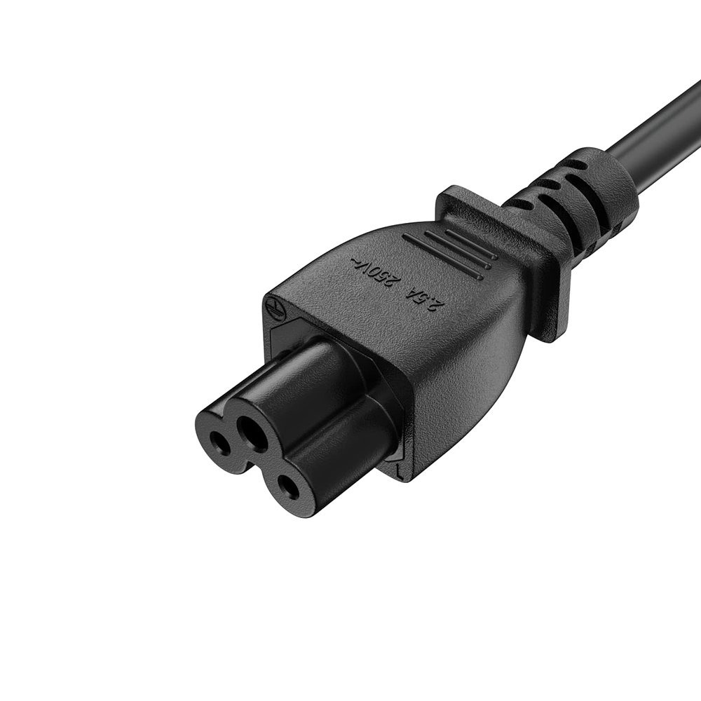 Кабель живлення ColorWay CEE7/7-C5, 1.8 м, Black (CW-CBP083-BK) Кабель живлення ColorWay CEE7/7-C5, 1.8 м, Black (CW-CBP083-BK)