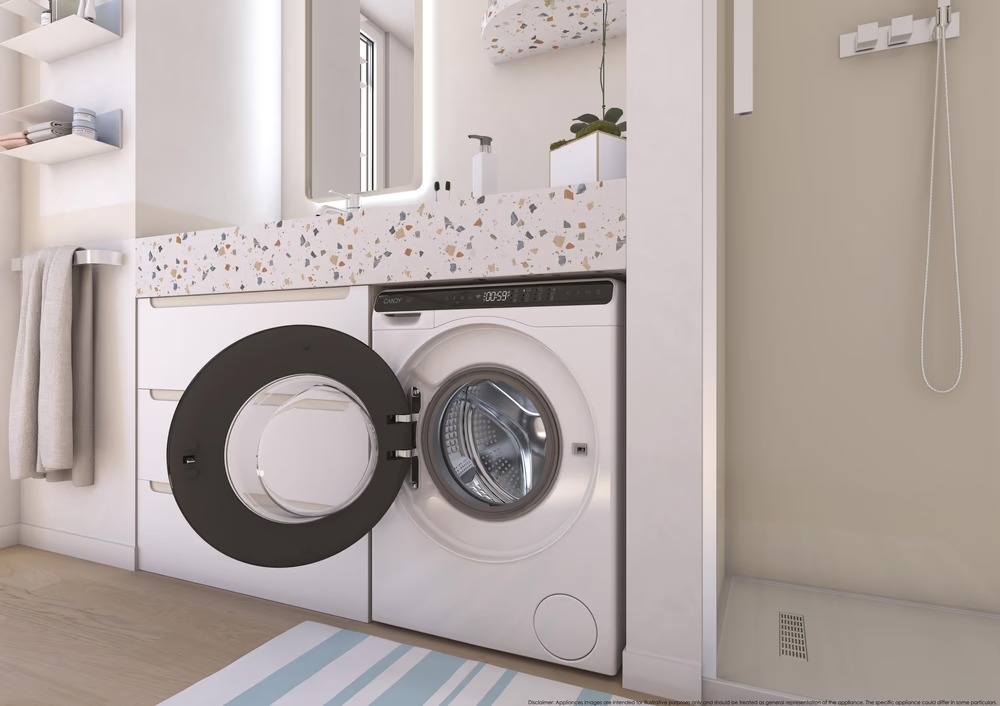 фото Пральна машина автоматична Candy CW50-BP12307U1-S