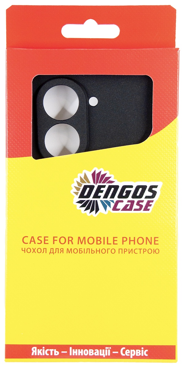 Чeхол-накладка Dengos для Xiaomi Redmi A5 Black Full Glue (DG-KM-152) + защитное стекло Чeхол-накладка Dengos для Xiaomi Redmi A5 Black Full Glue (DG-KM-152) + защитное стекло