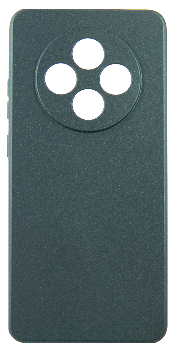 Чeхол-накладка Dengos Soft для Oppo Reno 12F 4G Green (DG-KM-156) + защитное стекло Чeхол-накладка Dengos Soft для Oppo Reno 12F 4G Green (DG-KM-156) + защитное стекло