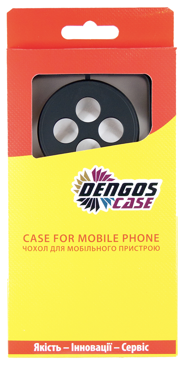 Чeхол-накладка Dengos Matte для Oppo Reno 12F 4G Black (DG-KM-157) + защитное стекло Чeхол-накладка Dengos Matte для Oppo Reno 12F 4G Black (DG-KM-157) + защитное стекло