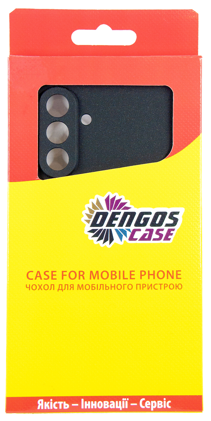 Чeхол-накладка Dengos Carbon для Samsung Galaxy A17 Black (DG-TPU-CRBN-235) Чeхол-накладка Dengos Carbon для Samsung Galaxy A17 Black (DG-TPU-CRBN-235)