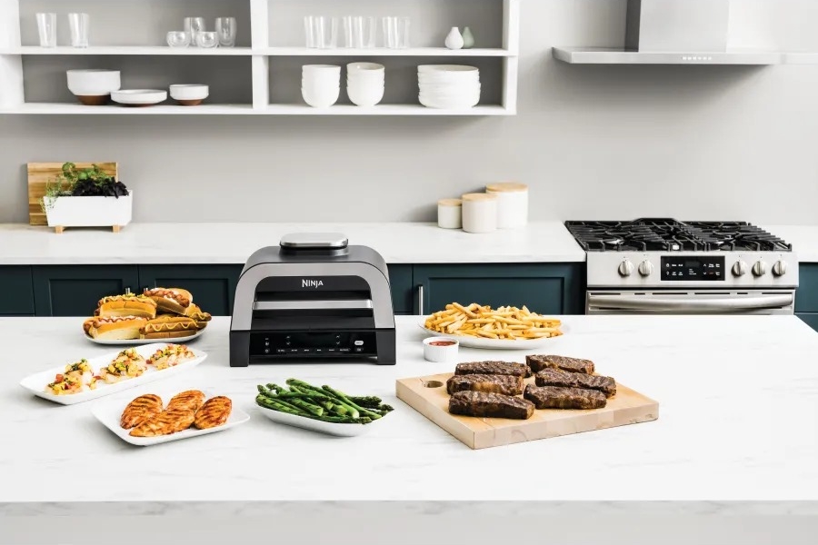 Гриль Ninja Foodi MAX Air Grill & Air Fryer с Сooking probe DG551EU Гриль Ninja Foodi MAX Air Grill & Air Fryer с Сooking probe DG551EU