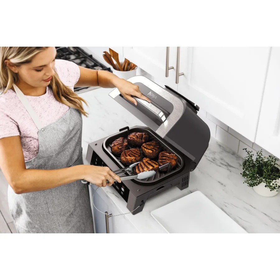 Гриль Ninja Foodi MAX Air Grill & Air Fryer с Сooking probe DG551EU Гриль Ninja Foodi MAX Air Grill & Air Fryer с Сooking probe DG551EU
