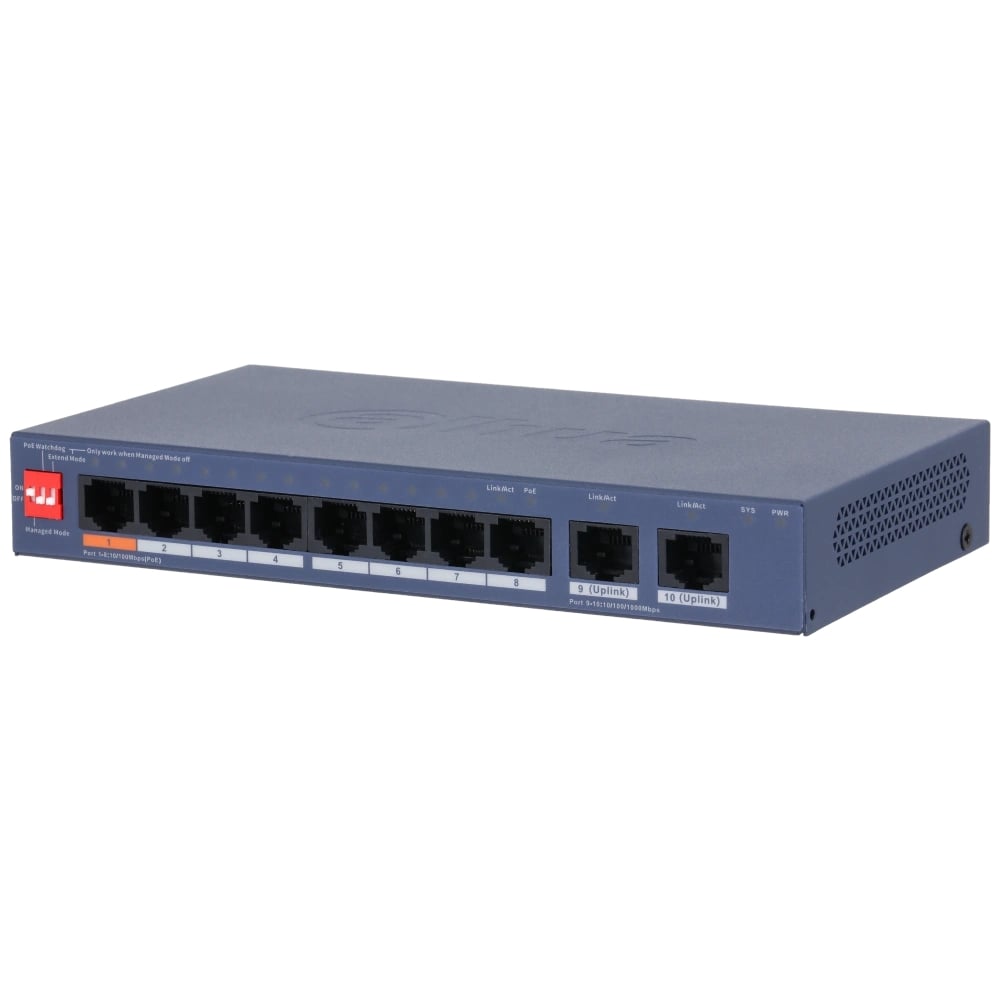 Комутатор Dahua DH-CS4010-8ET2GT-60