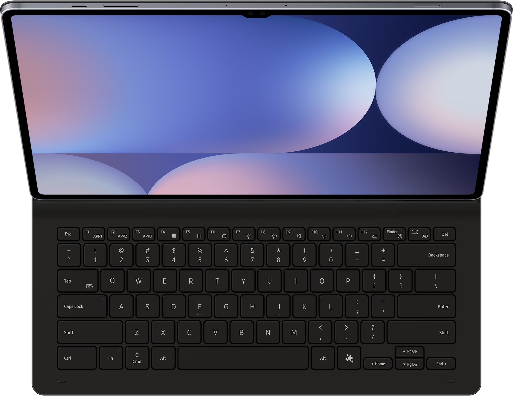Чохол-клавіатура Samsung Book Cover Keyboard Slim AI Key для Samsung Galaxy Tab S9 Ultra 14.6 SM-X910/SM-X916 / Tab S10 Ultra 14.6 SM-X920/SM-X926 Black (EF-DX920UBEGWW)