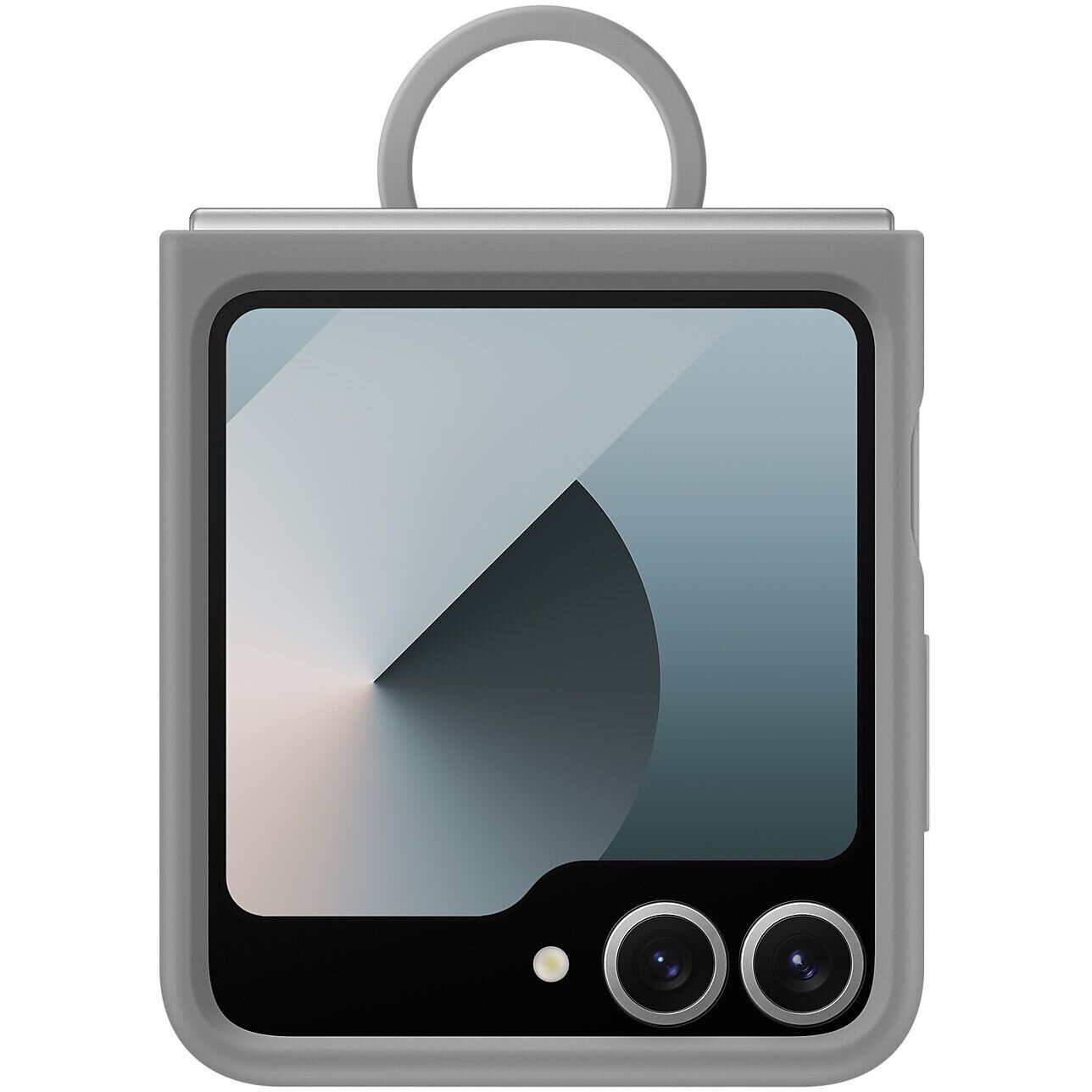 Чохол-накладка Samsung Silicone Cover with Ring для Samsung Galaxy Flip 6 Gray (EF-PF741TJEGUA) Чохол-накладка Samsung Silicone Cover with Ring для Samsung Galaxy Flip 6 Gray (EF-PF741TJEGUA)