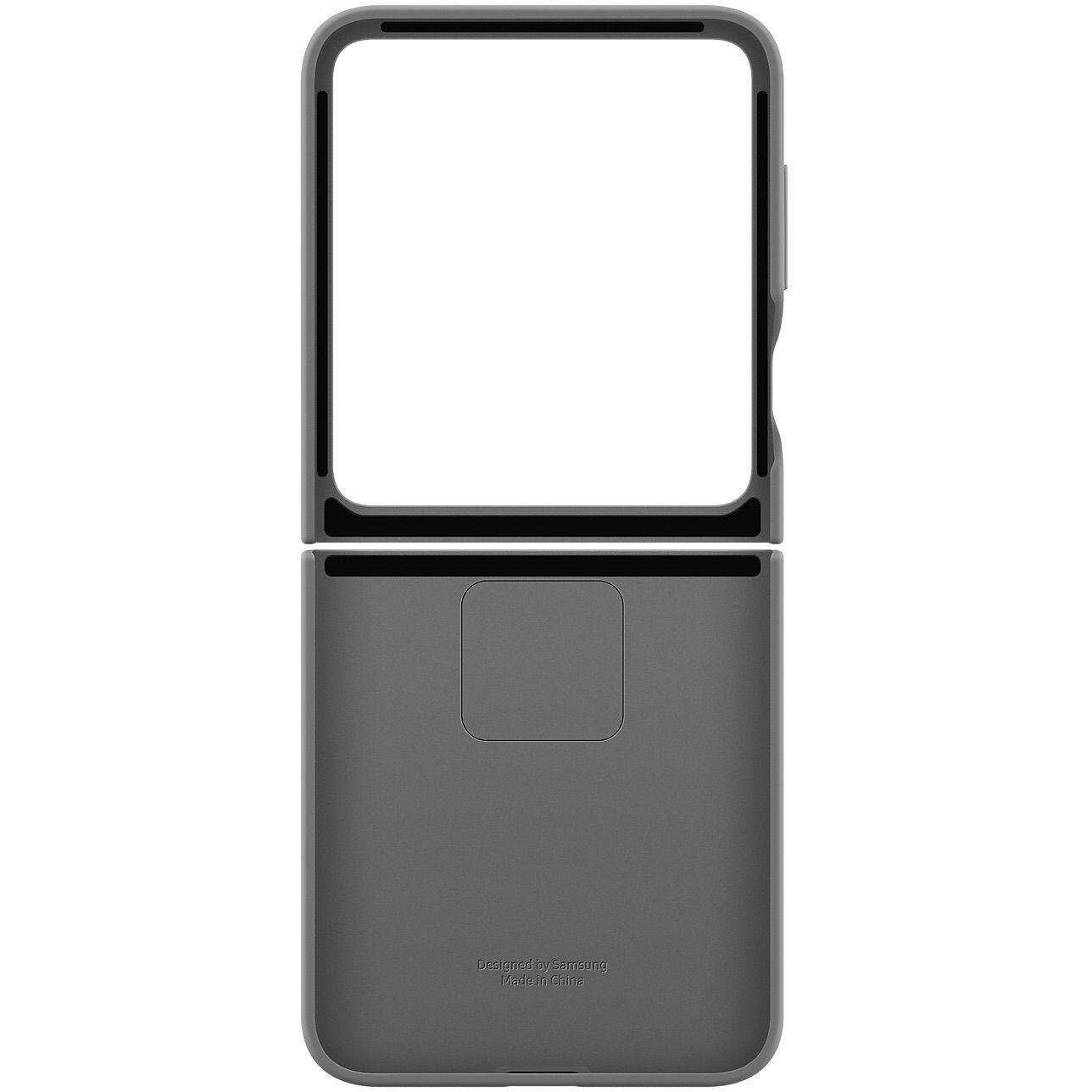 Чохол-накладка Samsung Silicone Cover with Ring для Samsung Galaxy Flip 6 Gray (EF-PF741TJEGUA) Чохол-накладка Samsung Silicone Cover with Ring для Samsung Galaxy Flip 6 Gray (EF-PF741TJEGUA)