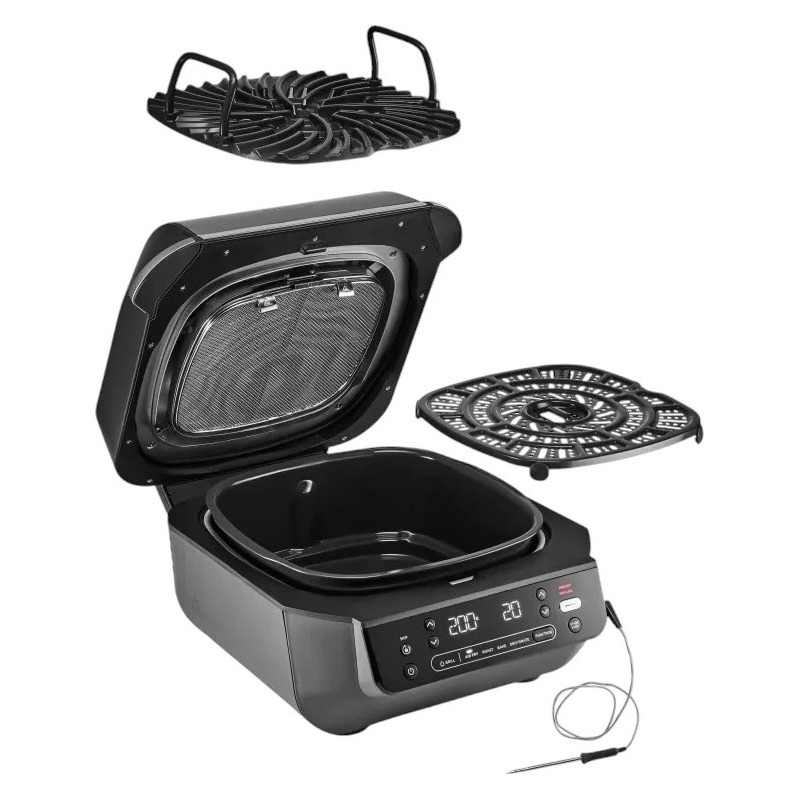 Гриль Ninja Foodi Air Grill & Air Fryer с Сooking probe EG351EU Гриль Ninja Foodi Air Grill & Air Fryer с Сooking probe EG351EU