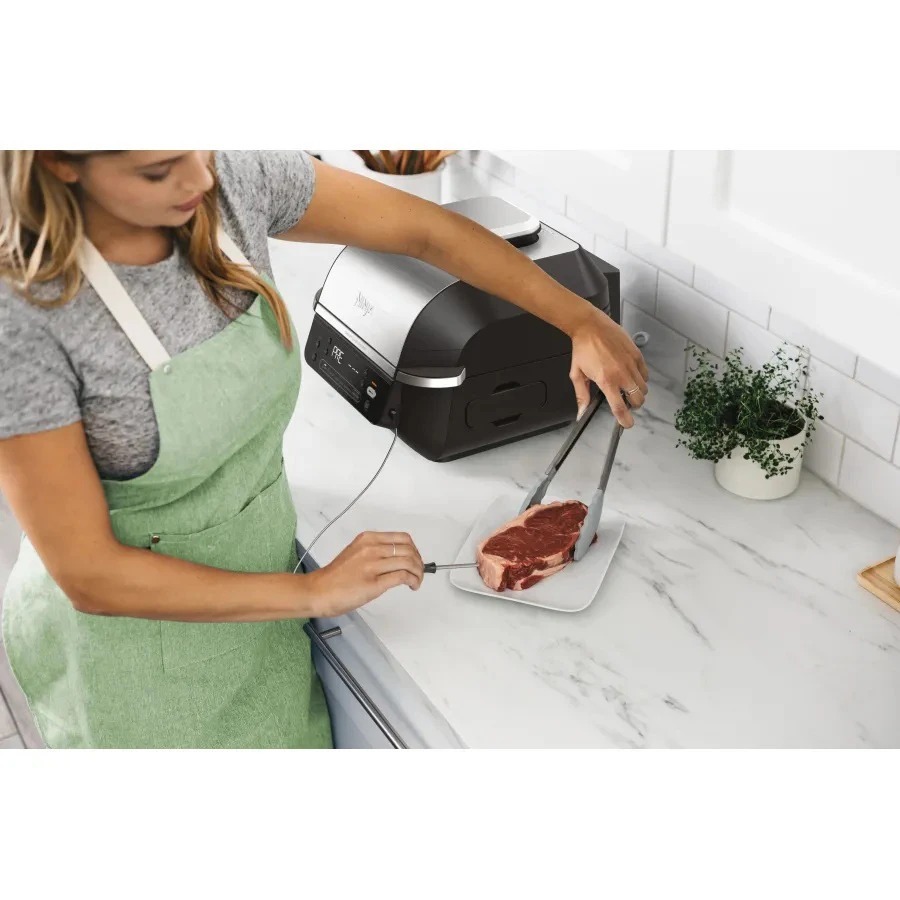 Гриль Ninja Foodi Air Grill & Air Fryer с Сooking probe EG351EU Гриль Ninja Foodi Air Grill & Air Fryer с Сooking probe EG351EU