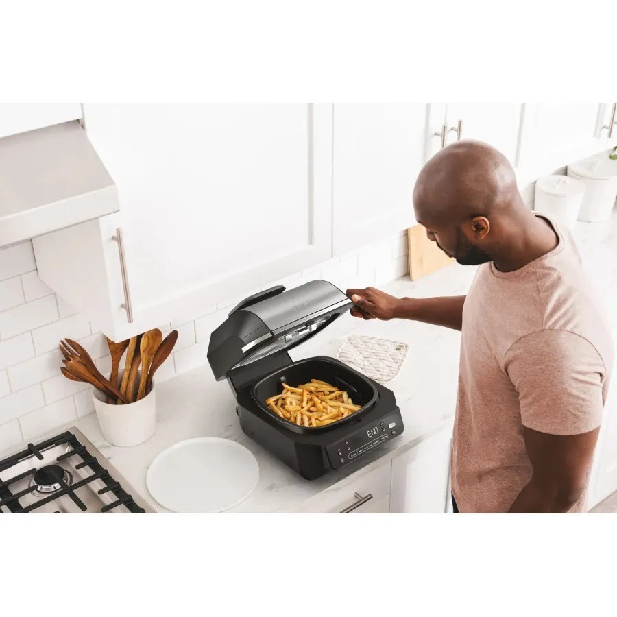 Гриль Ninja Foodi Air Grill & Air Fryer с Сooking probe EG351EU Гриль Ninja Foodi Air Grill & Air Fryer с Сooking probe EG351EU