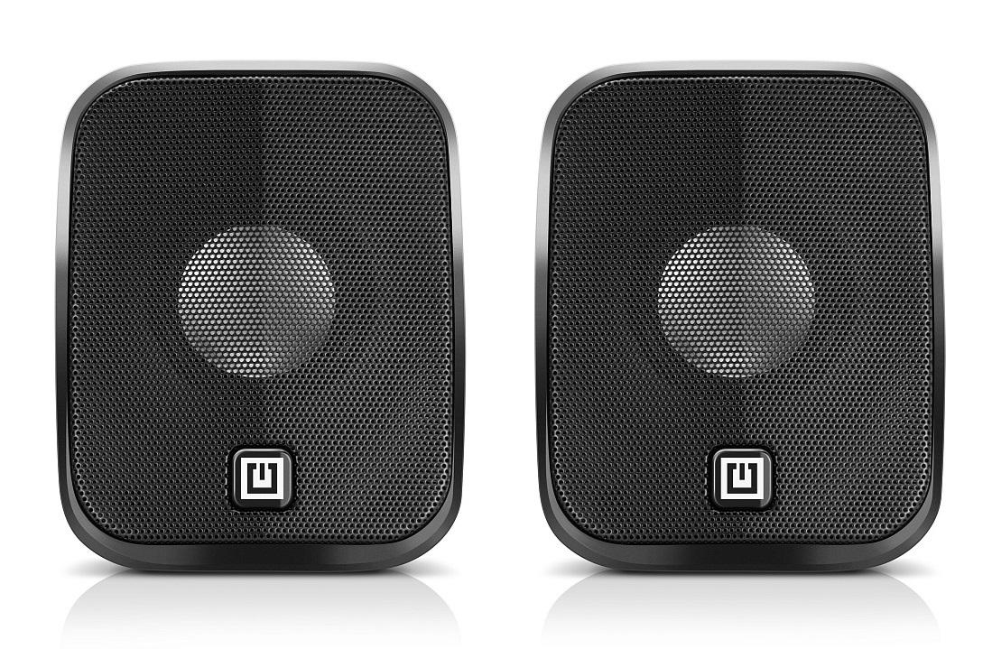 фото Акустичні колонки Real-El S-25 USB Black (EL121100022)