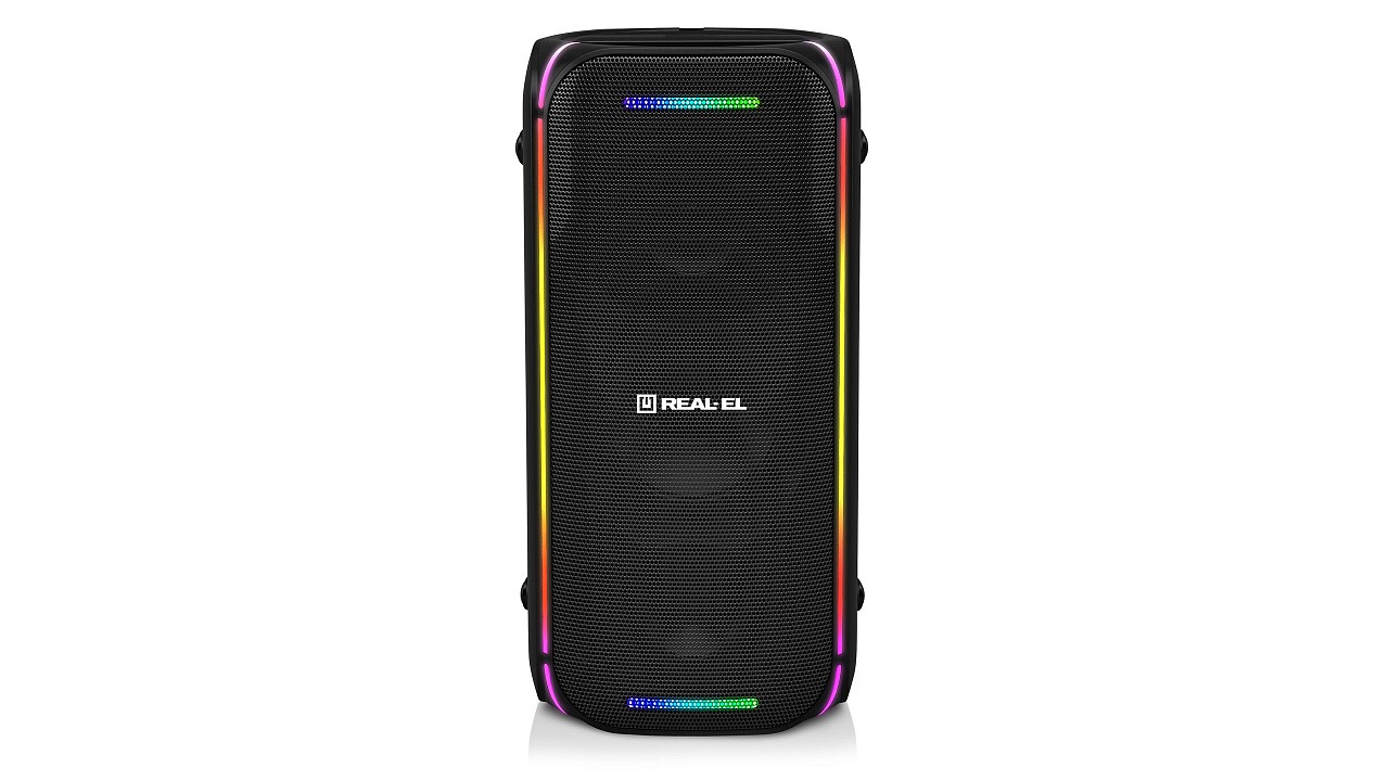 фото Портативна колонка Real-El X-775 Black (EL121600032)