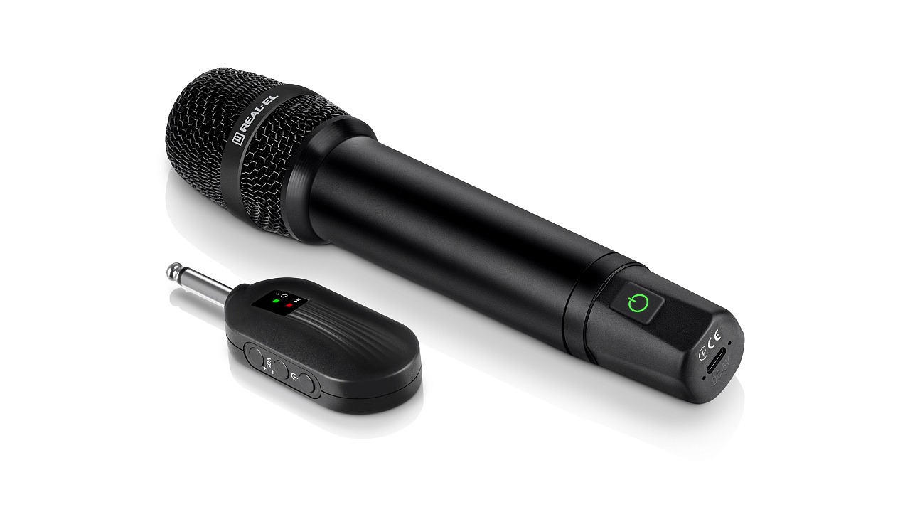 фото Караоке-мікрофон Real-El KM-830