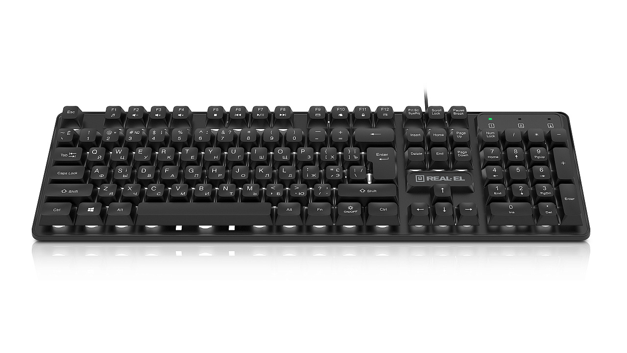 Клавиатура REAL-EL RK-7015 Клавиатура REAL-EL RK-7015