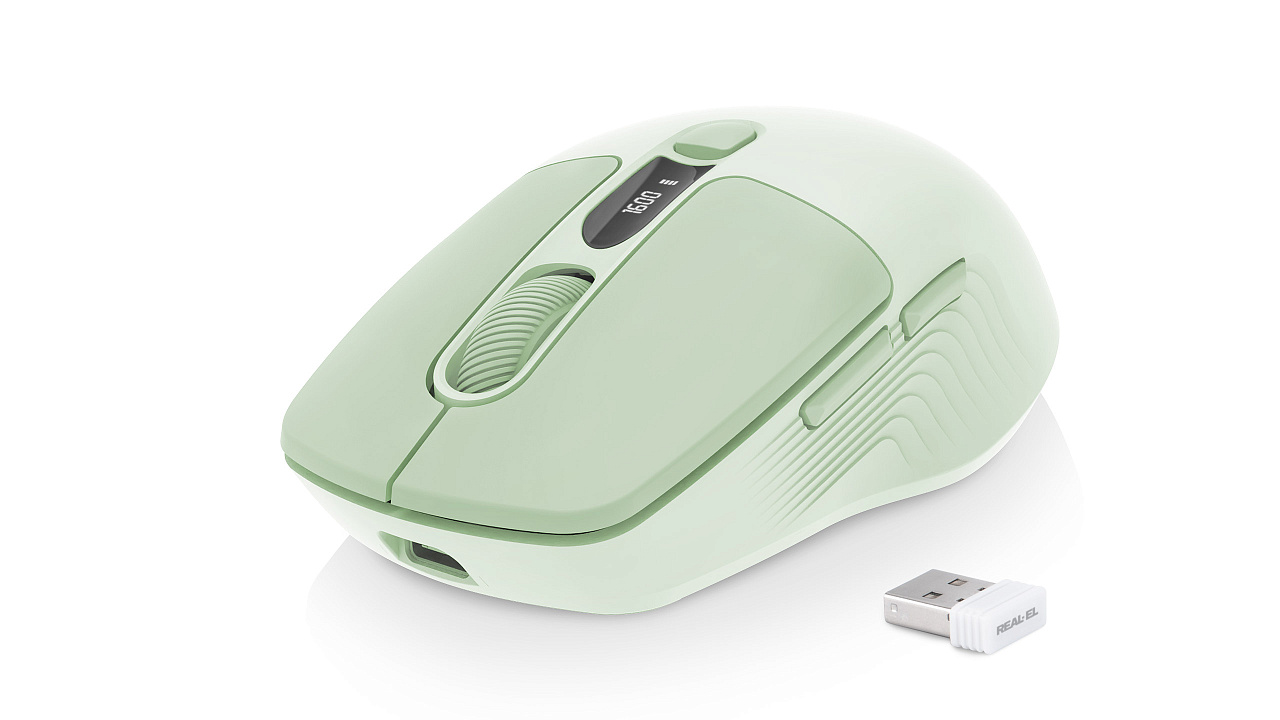 Мышь беспроводная REAL-EL RM-481W Мышь беспроводная REAL-EL RM-481W