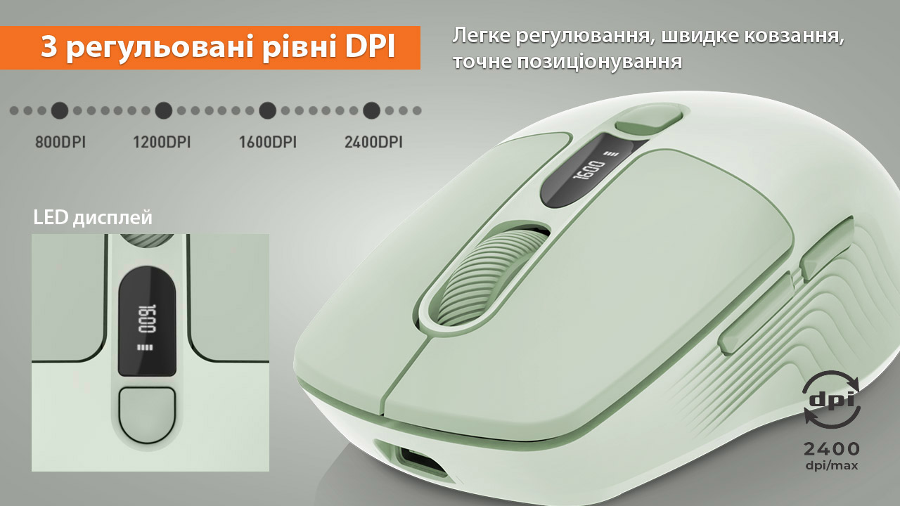 Мышь беспроводная REAL-EL RM-481W Мышь беспроводная REAL-EL RM-481W