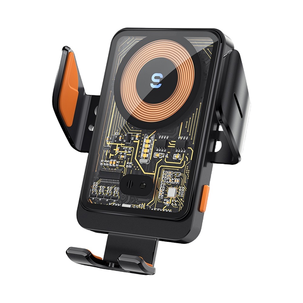 Автотримач Essager Junyi 15W Wireless Charging Чорний