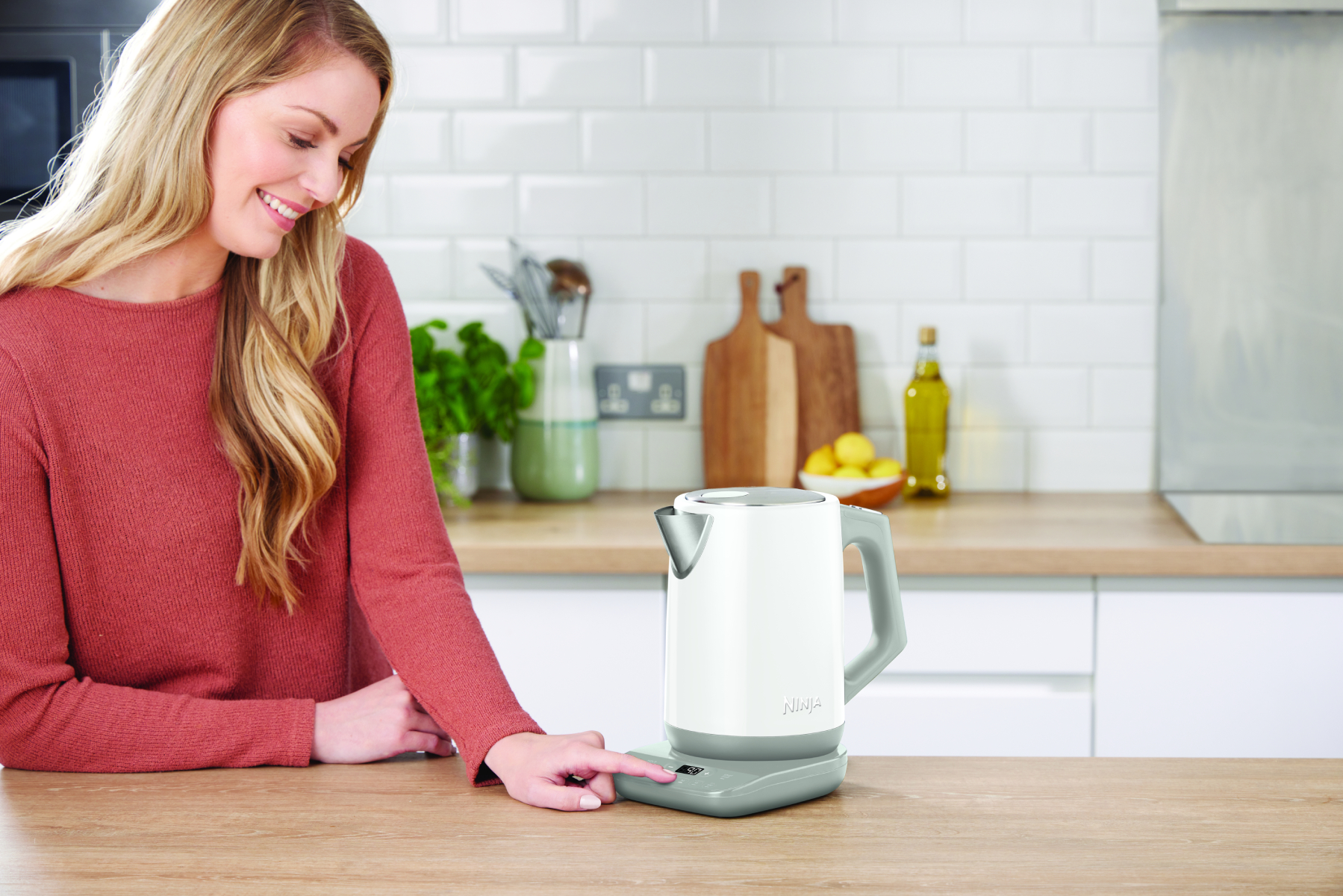 Электрочайник Ninja Perfect Temperature KT200EUWH White Электрочайник Ninja Perfect Temperature KT200EUWH White