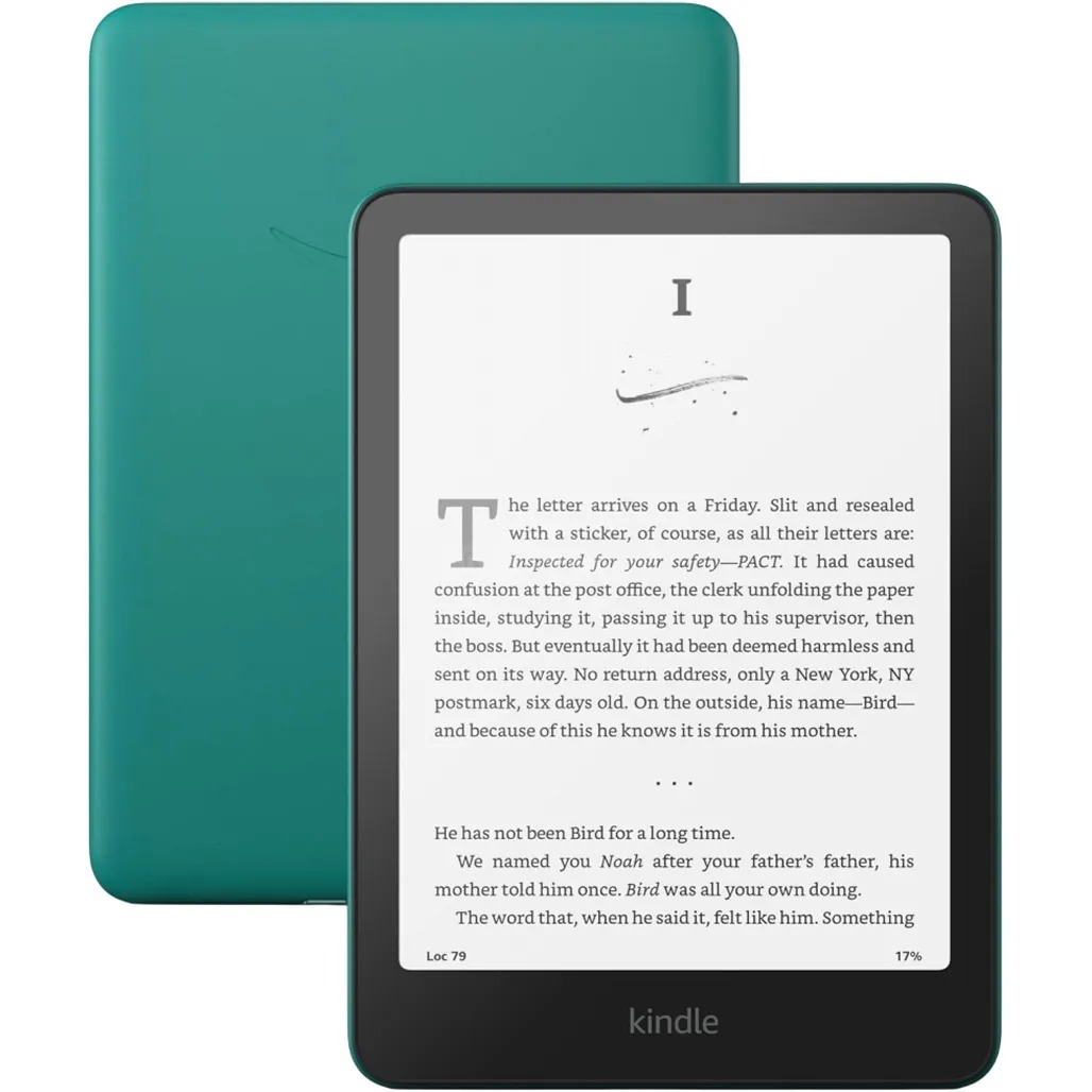 Электронная книга Amazon Kindle Paperwhite (12th Gen) Signature Edition (2024) SA569P 32GB Metallic Jade_JP Электронная книга Amazon Kindle Paperwhite (12th Gen) Signature Edition (2024) SA569P 32GB Metallic Jade_JP