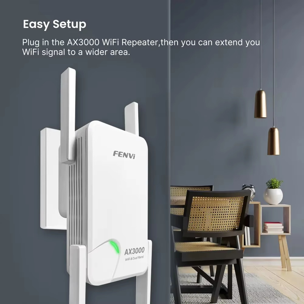 Точка доступа Fenvi F-AX3000R Wi-Fi Repeater Dual Band 2.4/5Ghz Signal Booster Точка доступа Fenvi F-AX3000R Wi-Fi Repeater Dual Band 2.4/5Ghz Signal Booster
