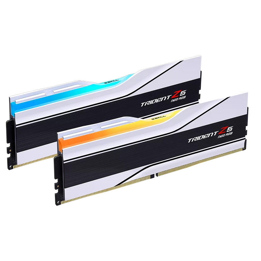 Модуль пам`ятi DDR5 2x16GB/6400 G.Skill Trident Z5 Neo RGB White (F5-6400J3239G16GX2-TZ5NRW) Модуль пам`ятi DDR5 2x16GB/6400 G.Skill Trident Z5 Neo RGB White (F5-6400J3239G16GX2-TZ5NRW)